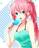 Das Vocaloid Ice Cream Girl Wallpaper 128x160