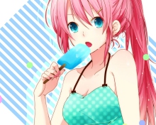 Das Vocaloid Ice Cream Girl Wallpaper 220x176