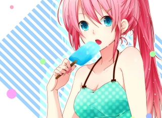 Free Vocaloid Ice Cream Girl Picture for Android, iPhone and iPad