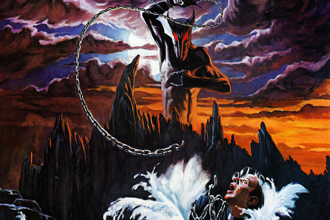 Dio - Holy Diver wallpaper 480x320