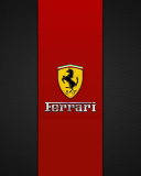 Fondo de pantalla Ferrari Emblem 128x160