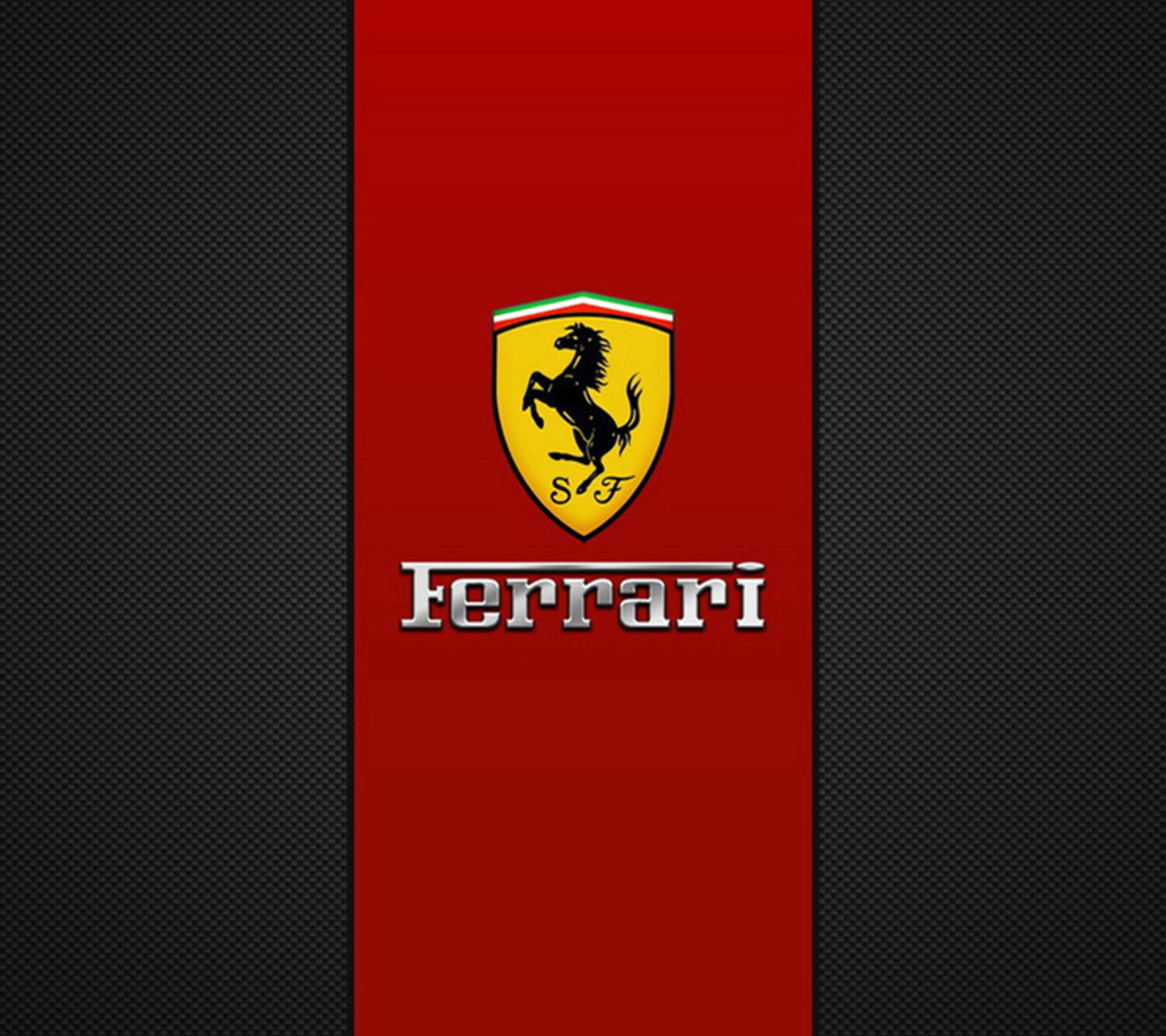 Fondo de pantalla Ferrari Emblem 1440x1280