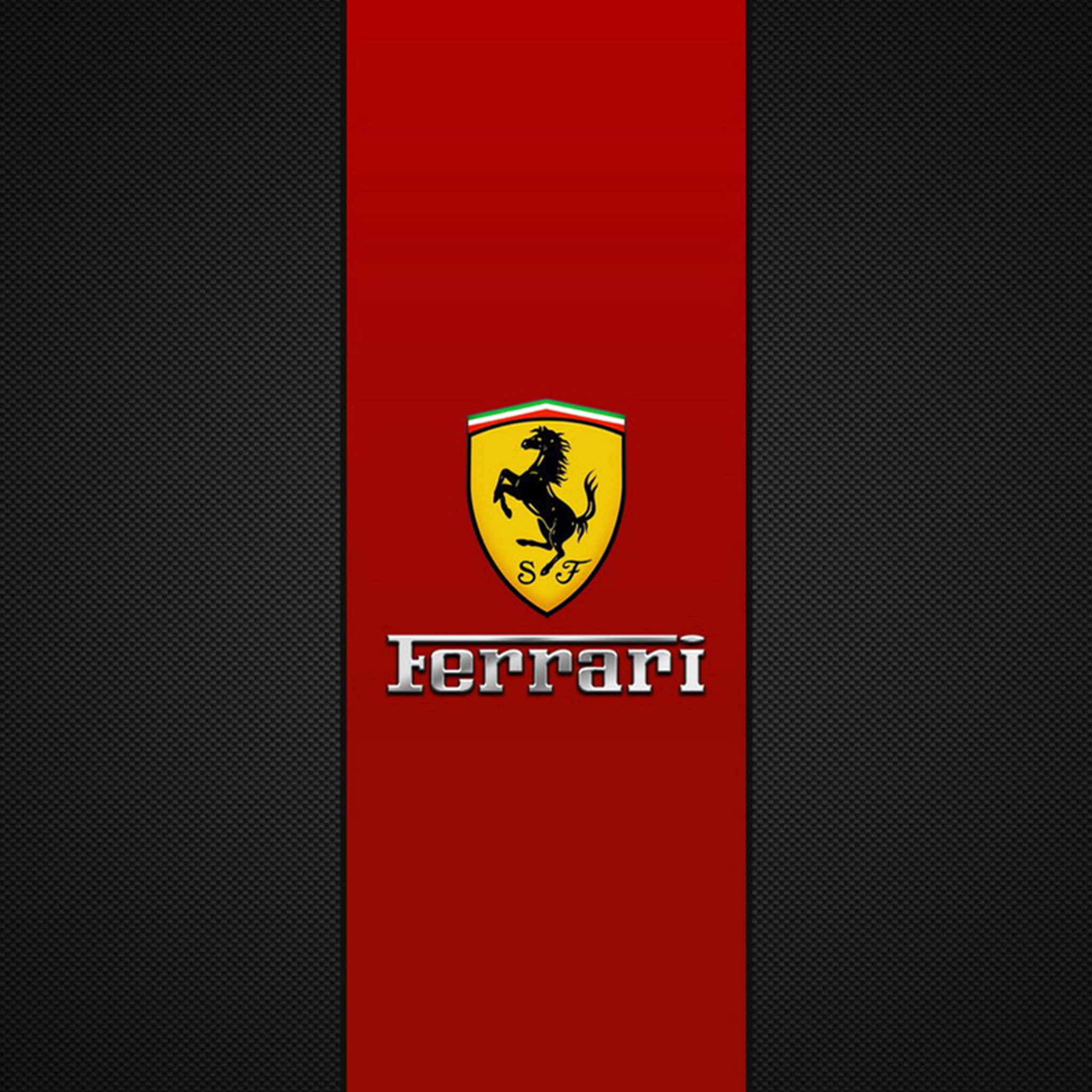 Ferrari Emblem wallpaper 2048x2048