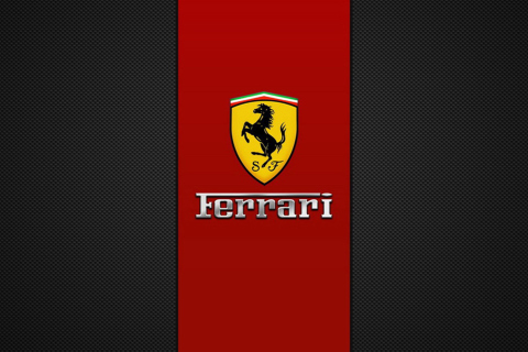 Das Ferrari Emblem Wallpaper 480x320