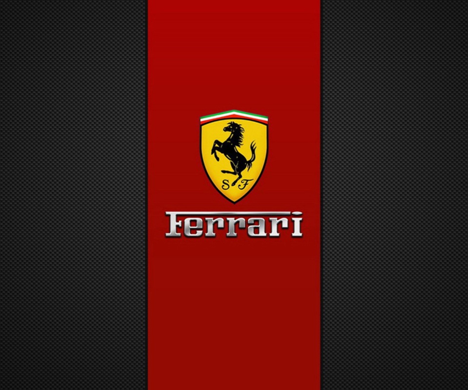 Das Ferrari Emblem Wallpaper 960x800