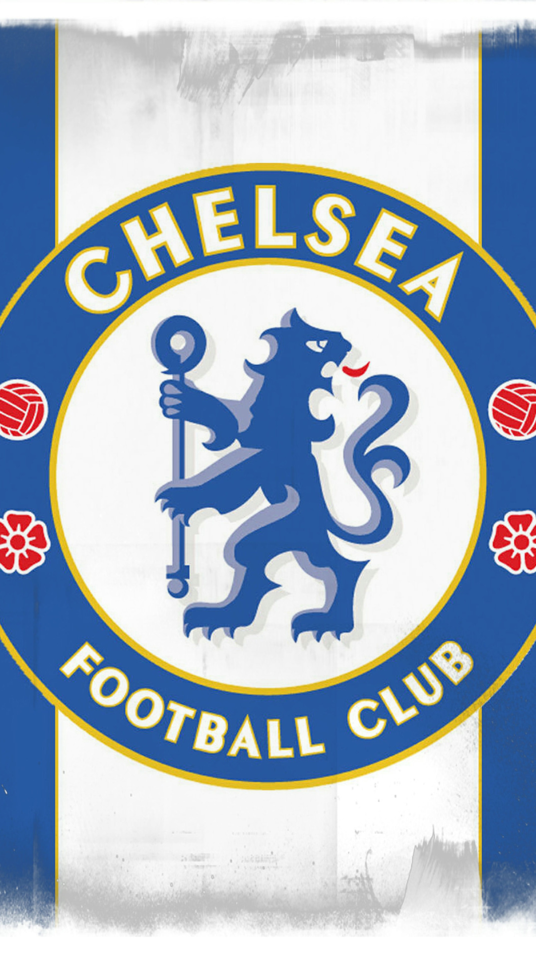 Fondo de pantalla Chelsea Grunge Logo 1080x1920