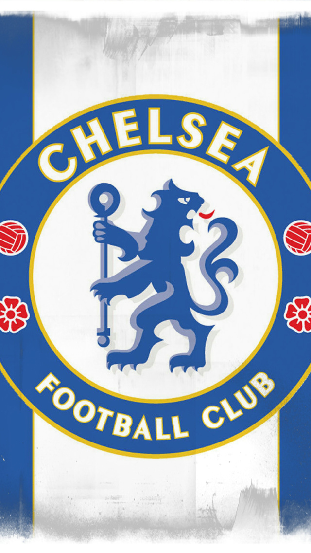 Chelsea Grunge Logo wallpaper 640x1136