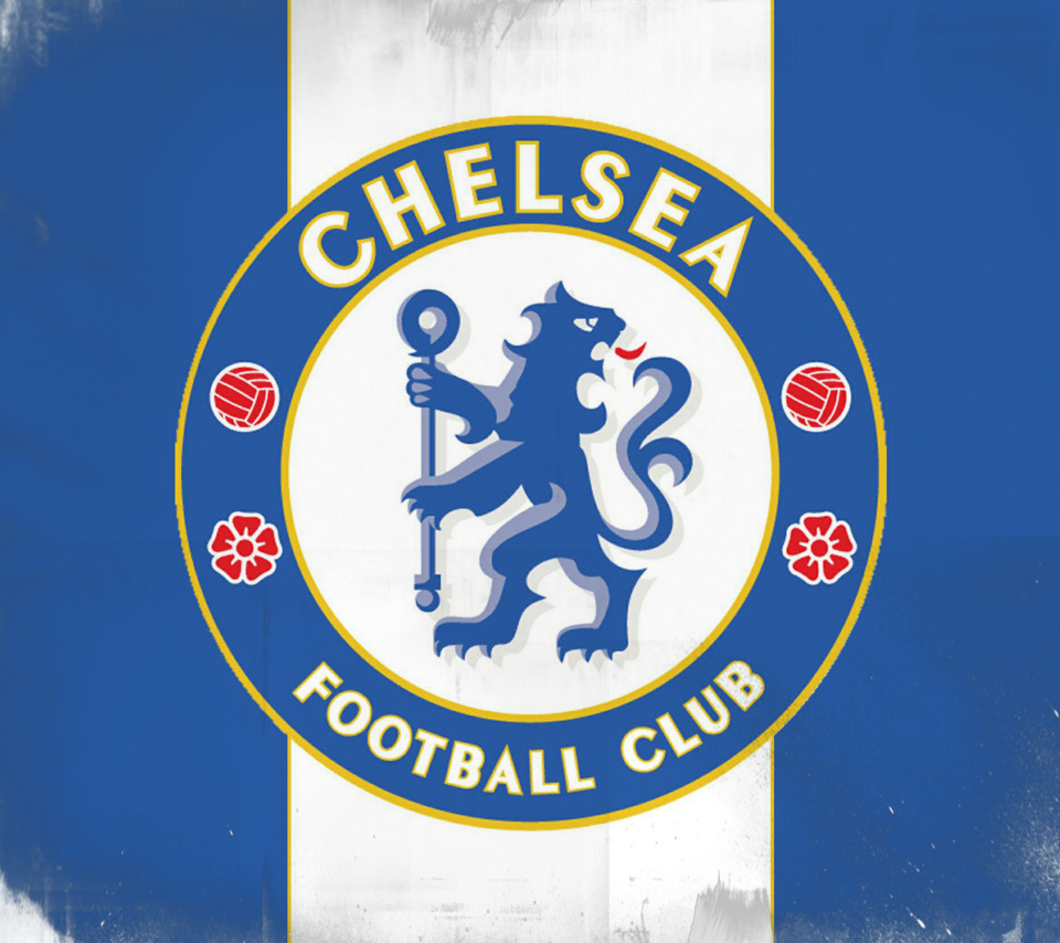 Das Chelsea Grunge Logo Wallpaper 960x854