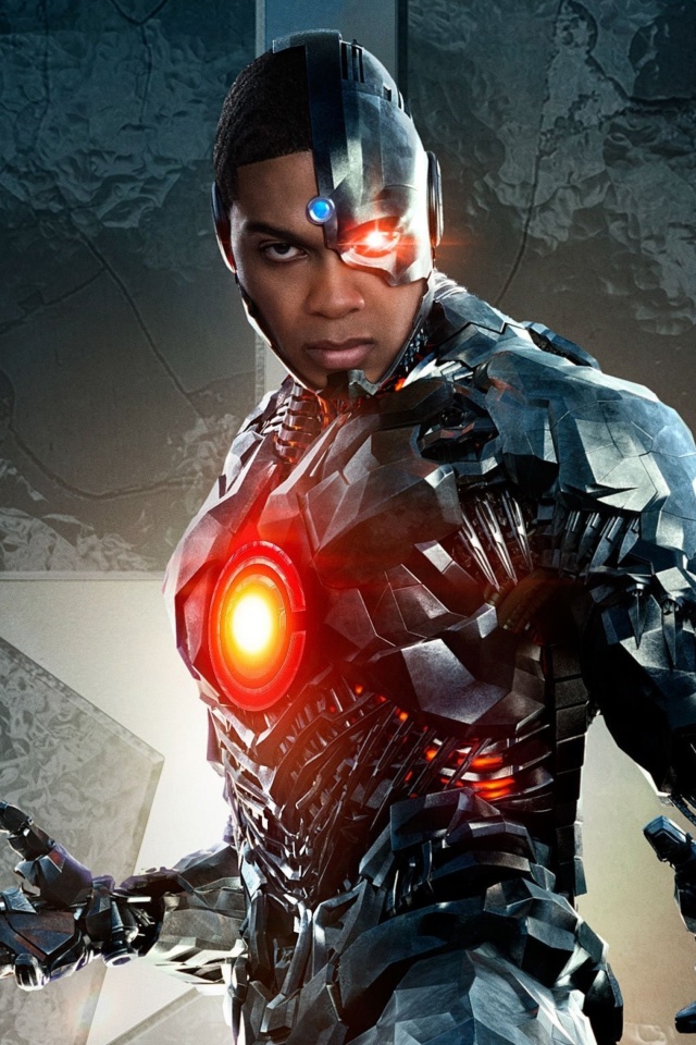 Das Cyborg Justice League Wallpaper 640x960