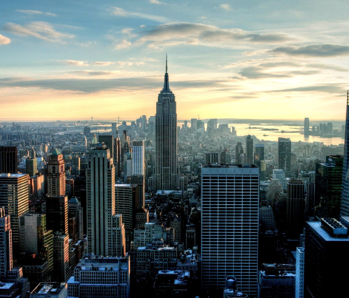 Das New York Cityscape Wallpaper 1200x1024