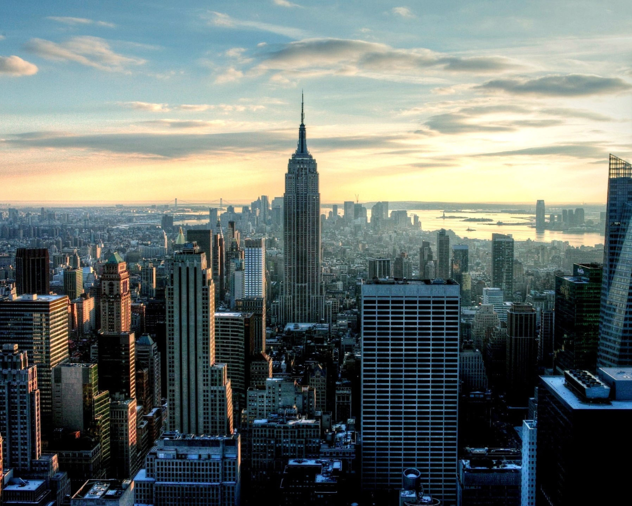 New York Cityscape wallpaper 1280x1024