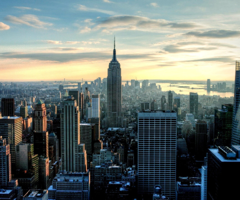 Das New York Cityscape Wallpaper 480x400