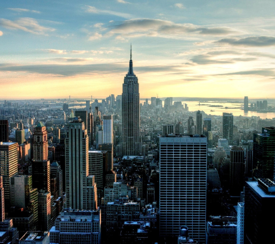 Das New York Cityscape Wallpaper 960x854