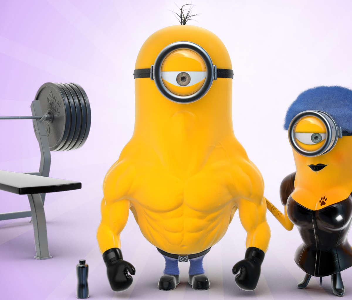 Das Minions Wallpaper 1200x1024