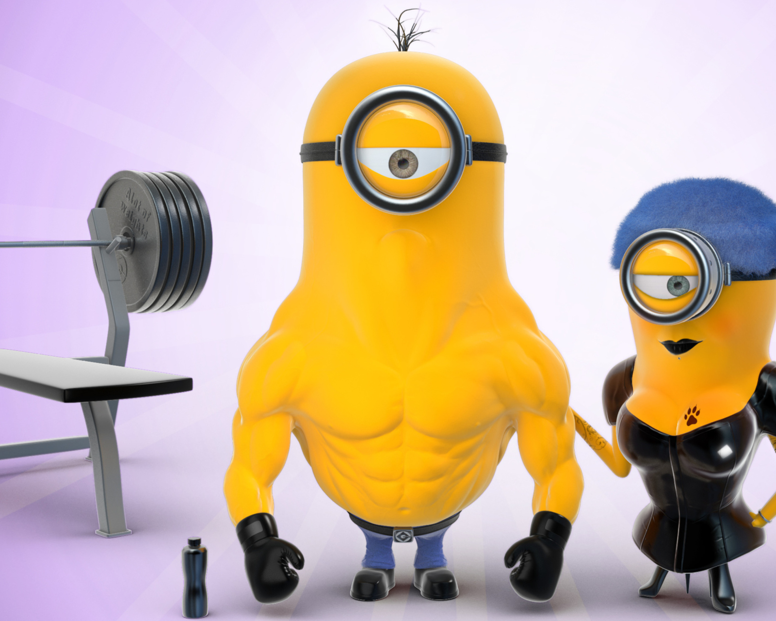 Обои Minions 1600x1280