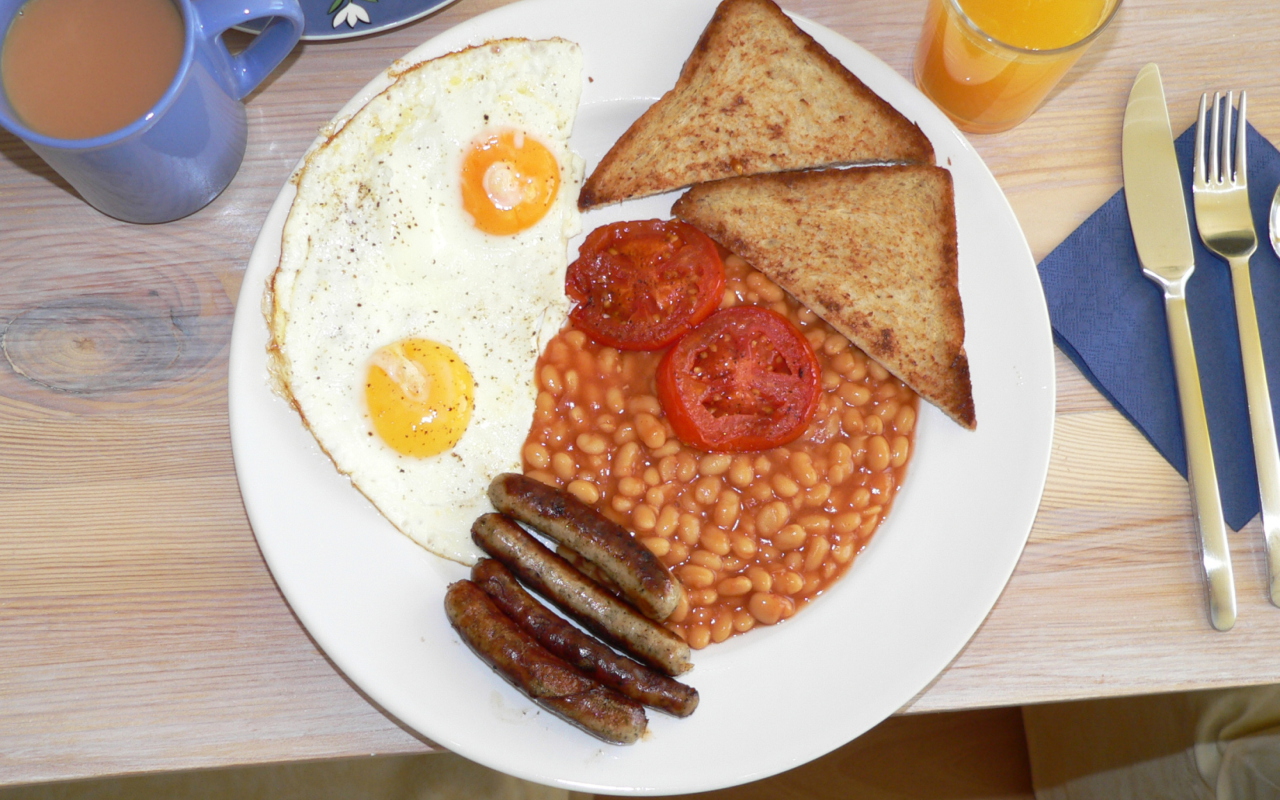 English Breakfast wallpaper 1280x800