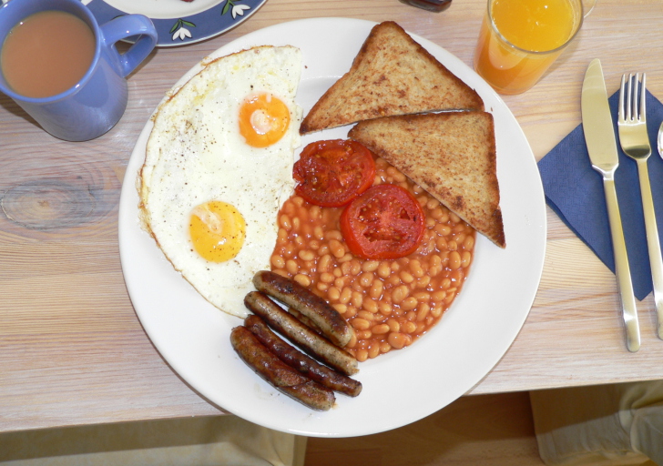 English Breakfast wallpaper