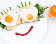 Creative Breakfast For Loved One wallpaper 220x176
