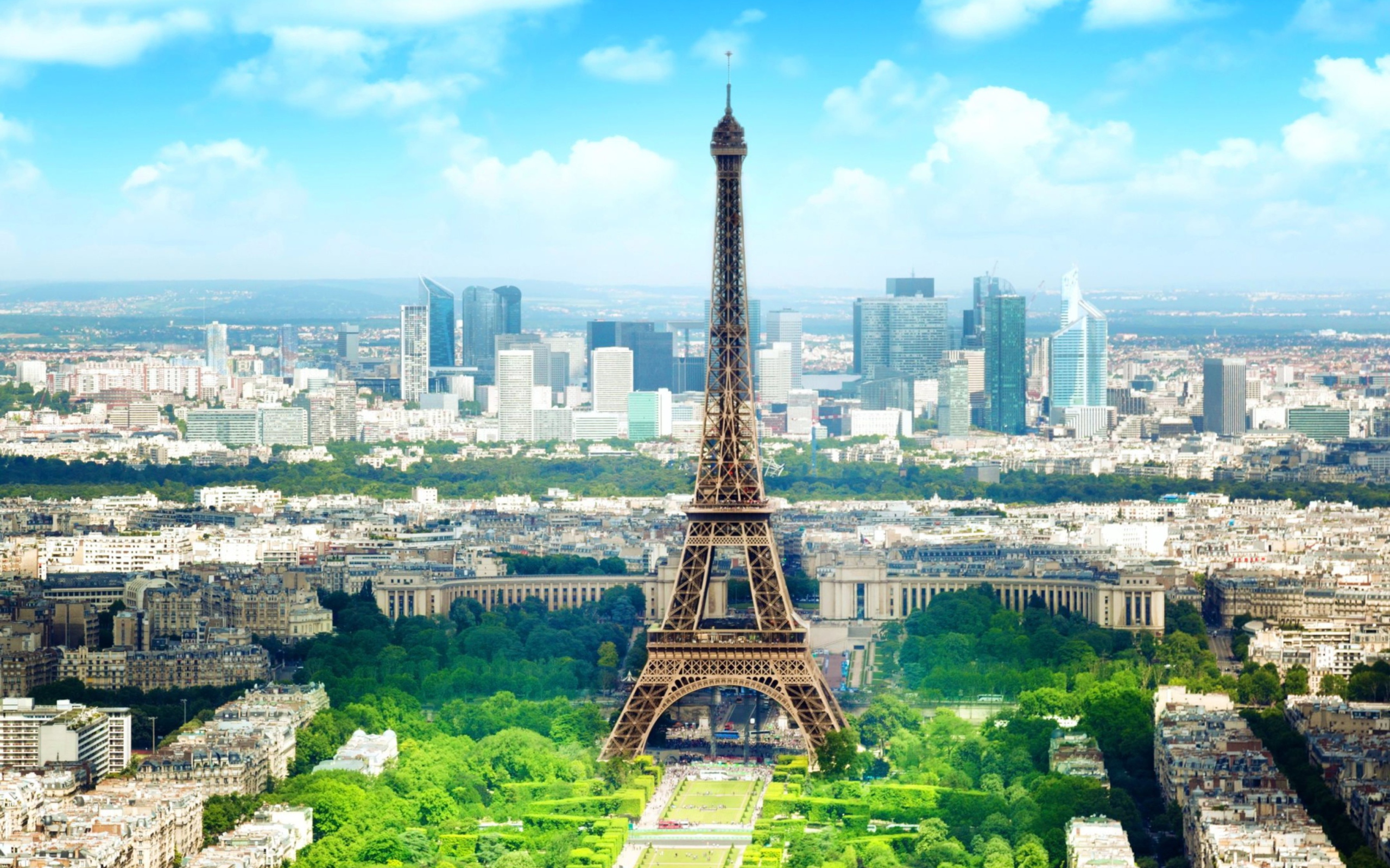 Fondo de pantalla Eiffel Tower 2560x1600