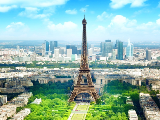 Das Eiffel Tower Wallpaper 640x480