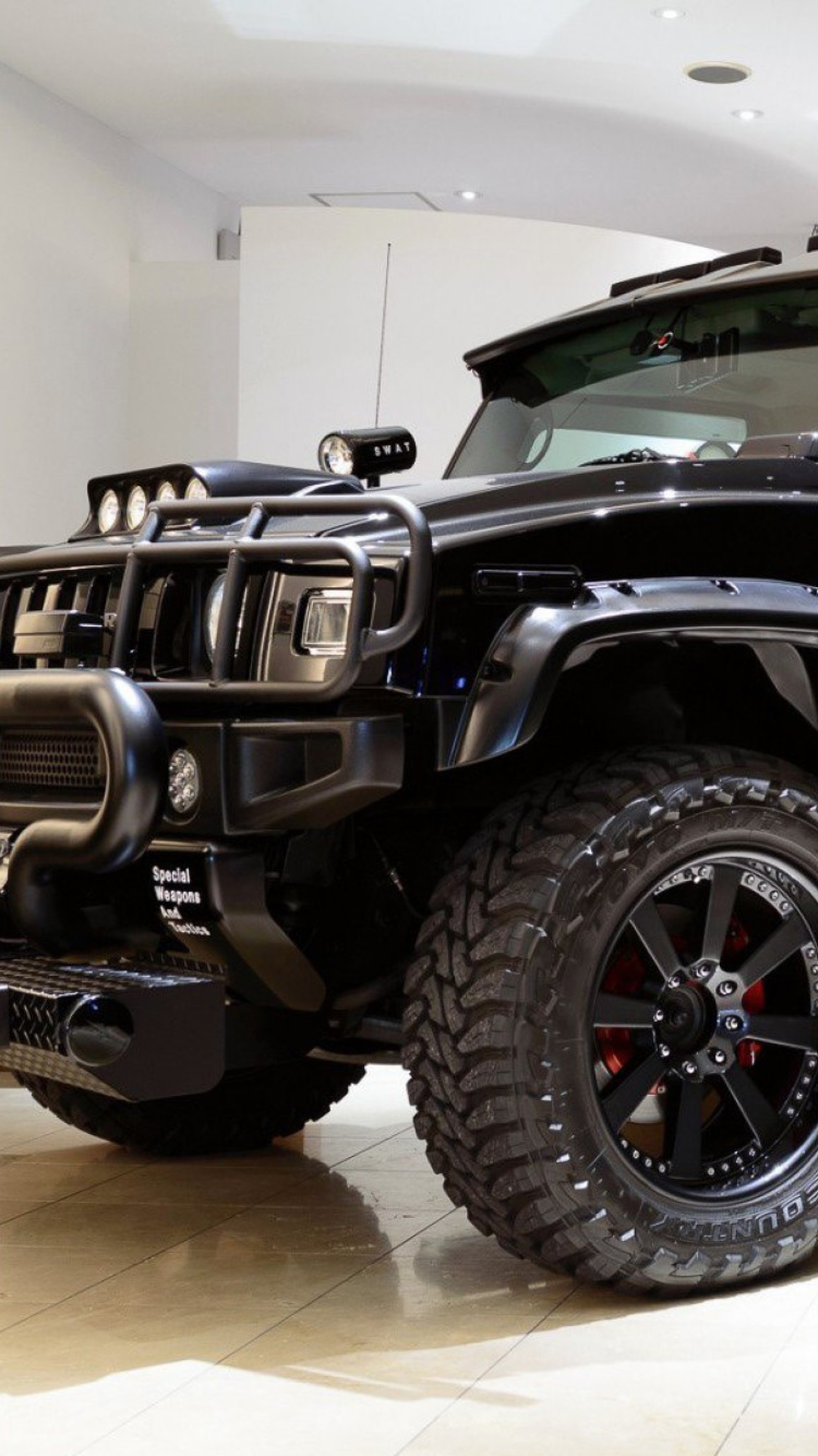 Hummer H2 for Swat wallpaper 750x1334