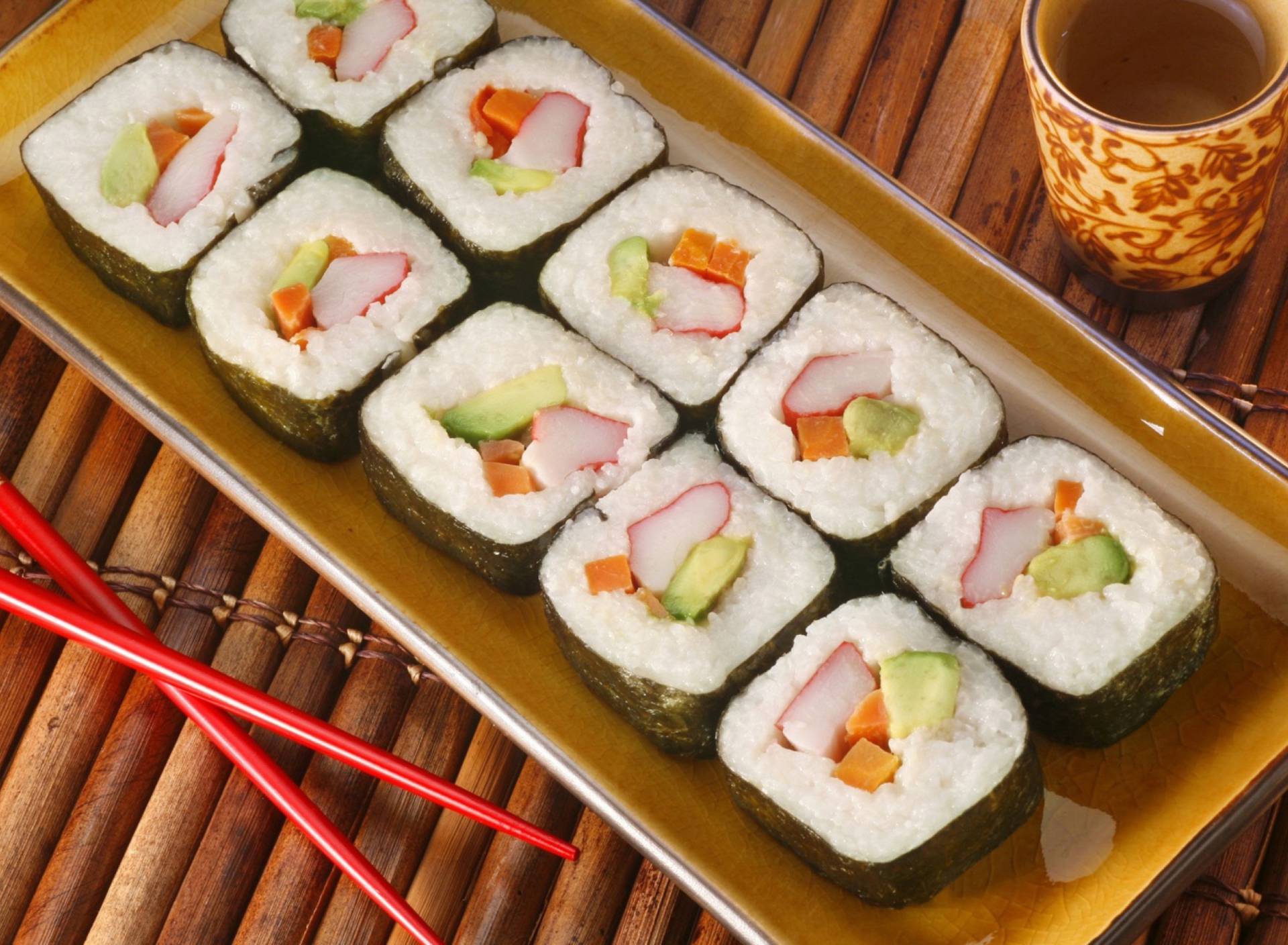Fondo de pantalla Sushi 1920x1408