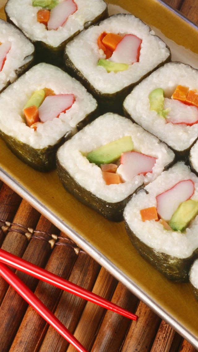 Sushi wallpaper 640x1136