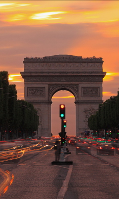 Arc De Triomphe wallpaper 240x400