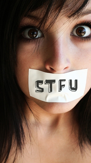 STFU wallpaper 360x640