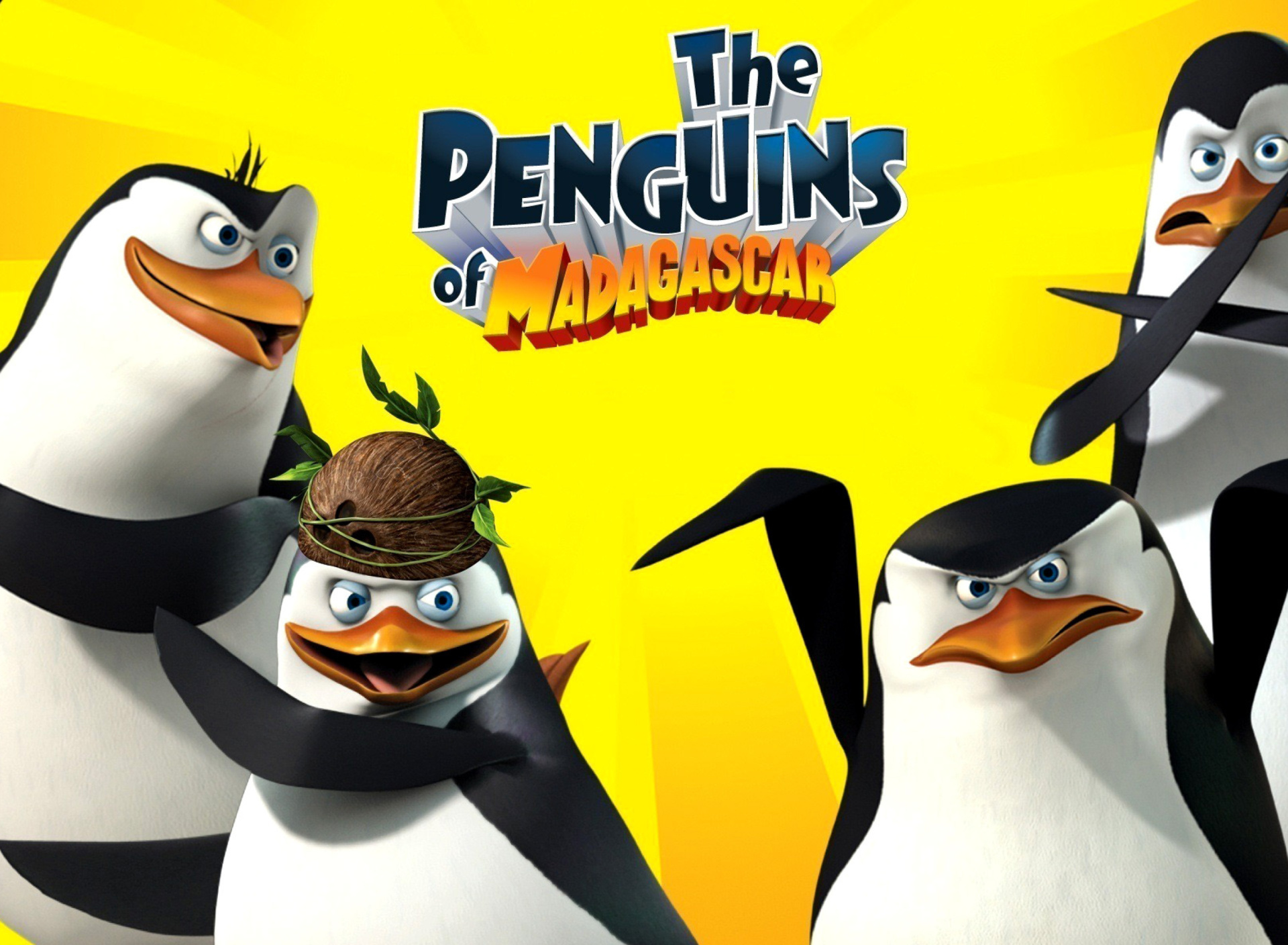 The Penguins of Madagascar wallpaper 1920x1408
