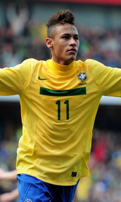 Screenshot №1 pro téma Neymar 240x400