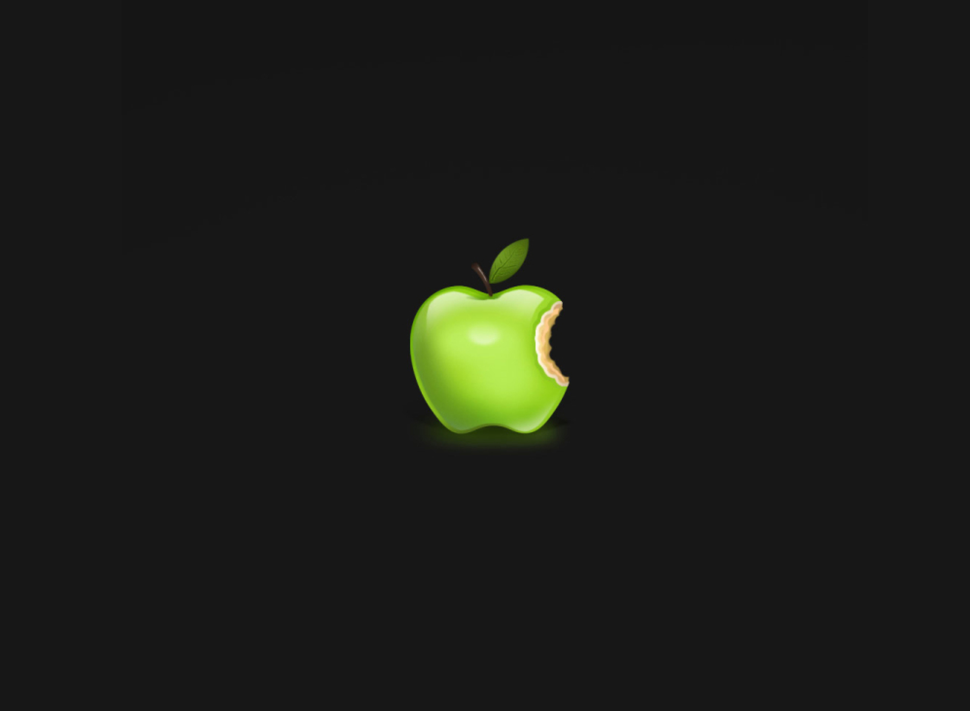 Bitten Apple wallpaper 1920x1408