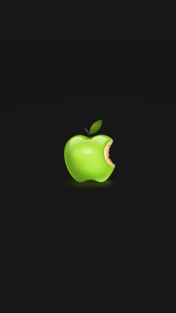 Sfondi Bitten Apple 360x640