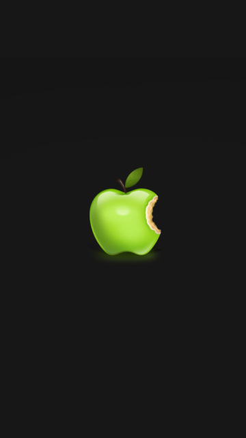 Bitten Apple wallpaper 360x640