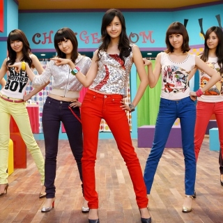 Girls Generation papel de parede para celular para iPad 3