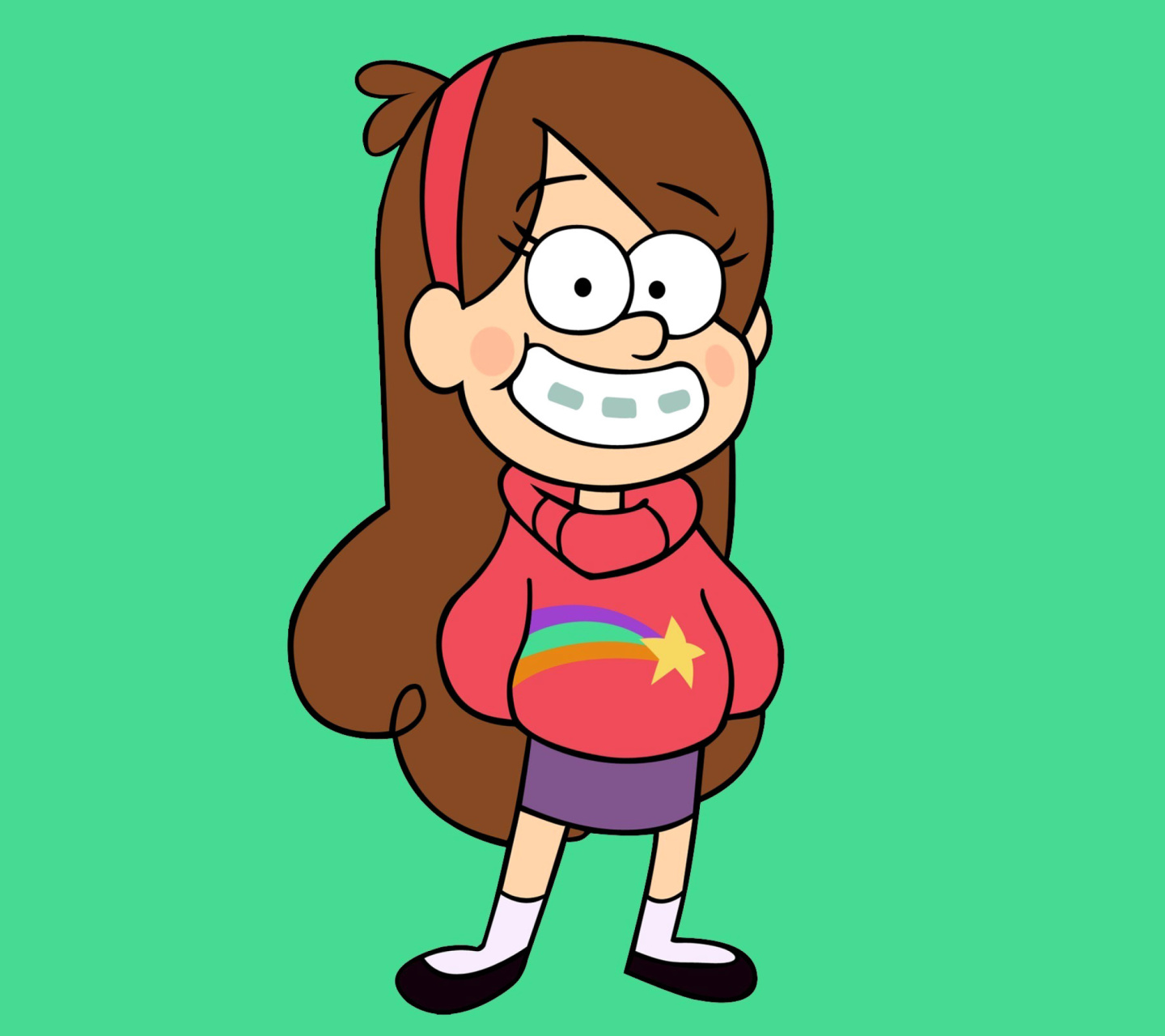 Mabel Pines, Gravity Falls wallpaper 1440x1280