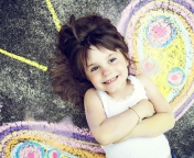 Fondo de pantalla Cute Little Girl 176x144