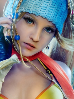 Rikku In Final Fantasy screenshot #1 240x320
