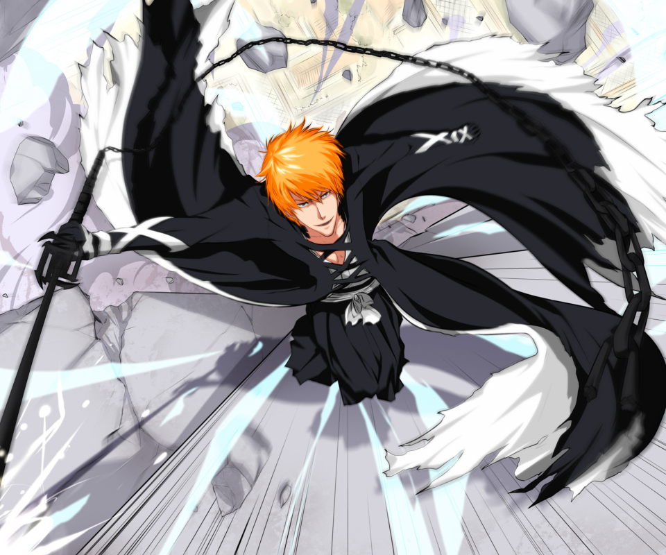 Обои Kurosaki Ichigo 960x800