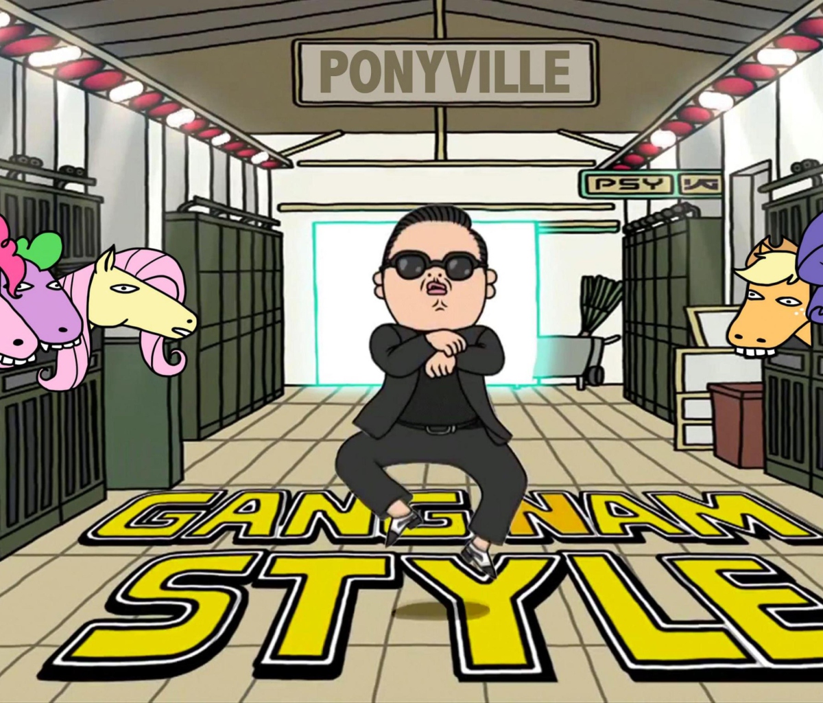 Gangnam Style wallpaper 1200x1024