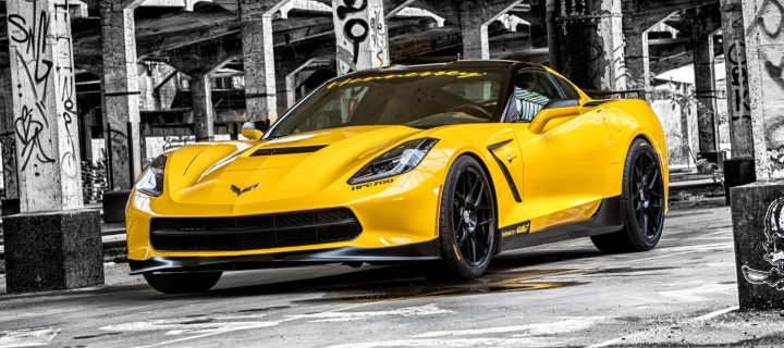 Chevrolet Corvette Stingray wallpaper 720x320