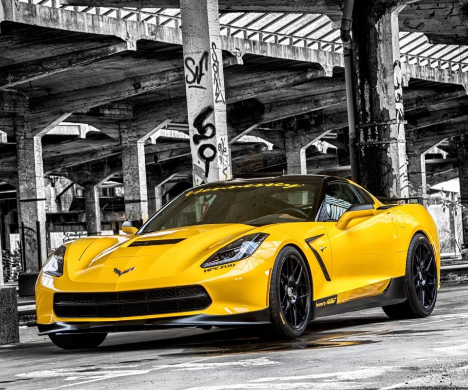 Das Chevrolet Corvette Stingray Wallpaper 960x800