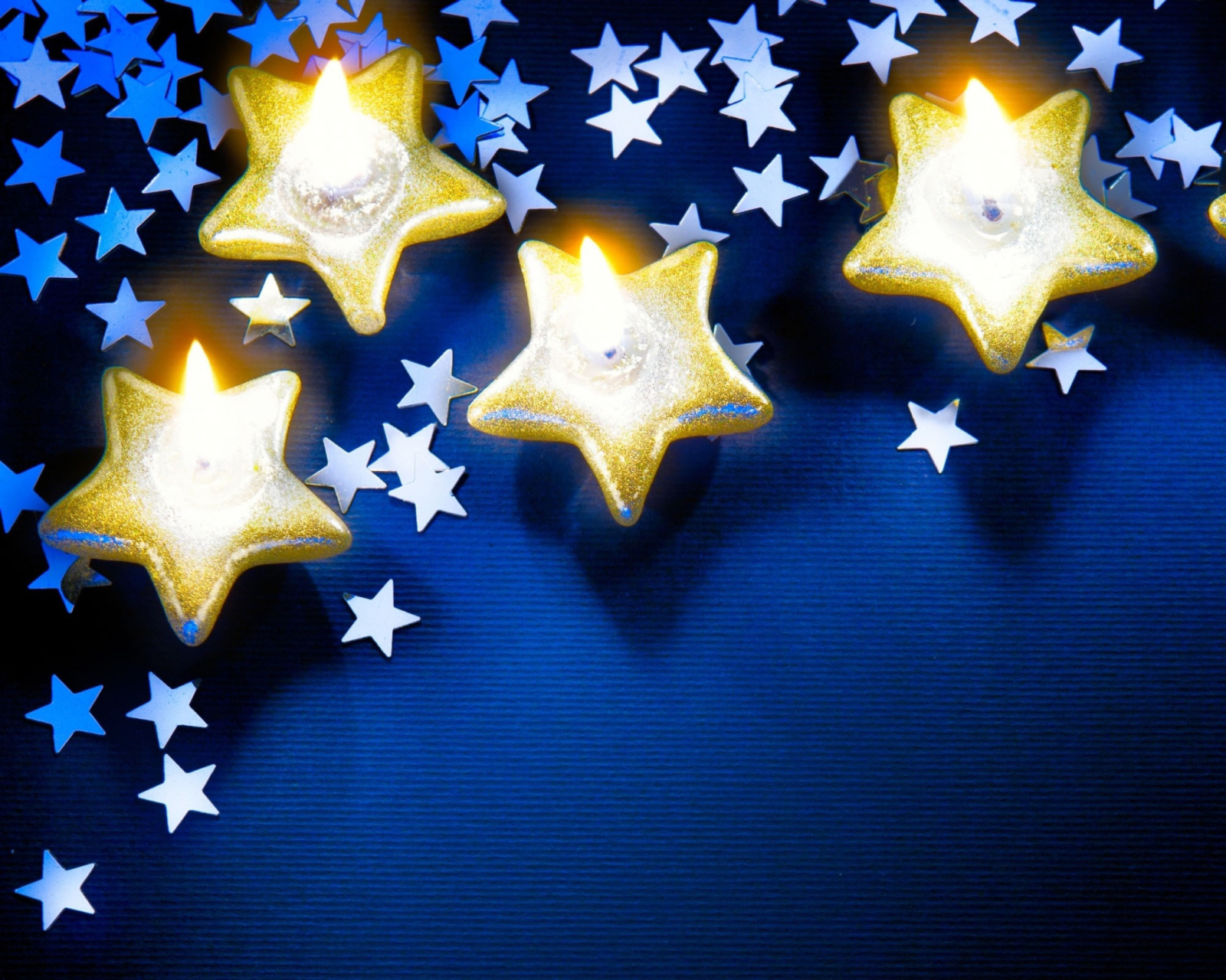Das Christmas Stars Wallpaper 1600x1280