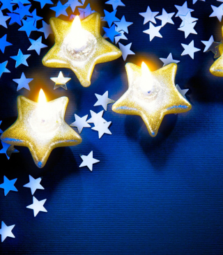 Christmas Stars Wallpaper for 240x320