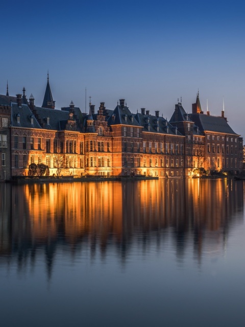 Fondo de pantalla Binnenhof in Hague 480x640