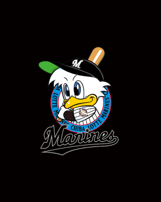 Обои Chiba Lotte Marines Baseball Team на iPhone 6 Plus