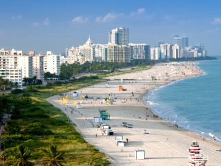 Das Miami Beach Wallpaper 320x240