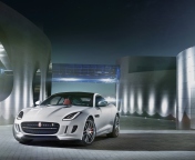 Jaguar F Type R Coupe 2014 wallpaper 176x144