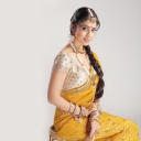 Shriya Saran In Yellow Saree screenshot #1 128x128