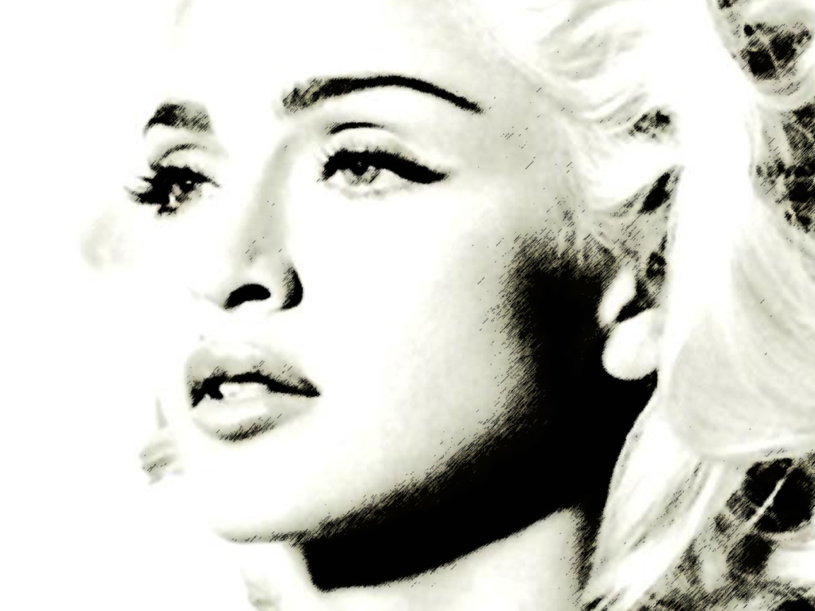 Das Madonna - Material Girl Wallpaper 1152x864